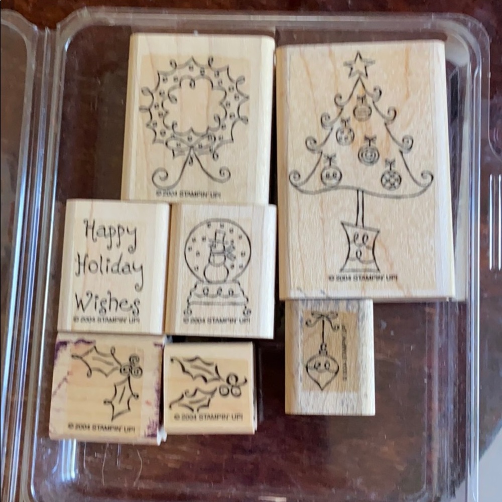 2004 Stampin’ Up “All Decked Out” stamp set